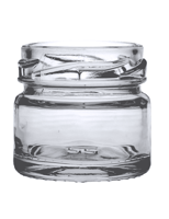 Aegg's glass 31ml mini jam jar