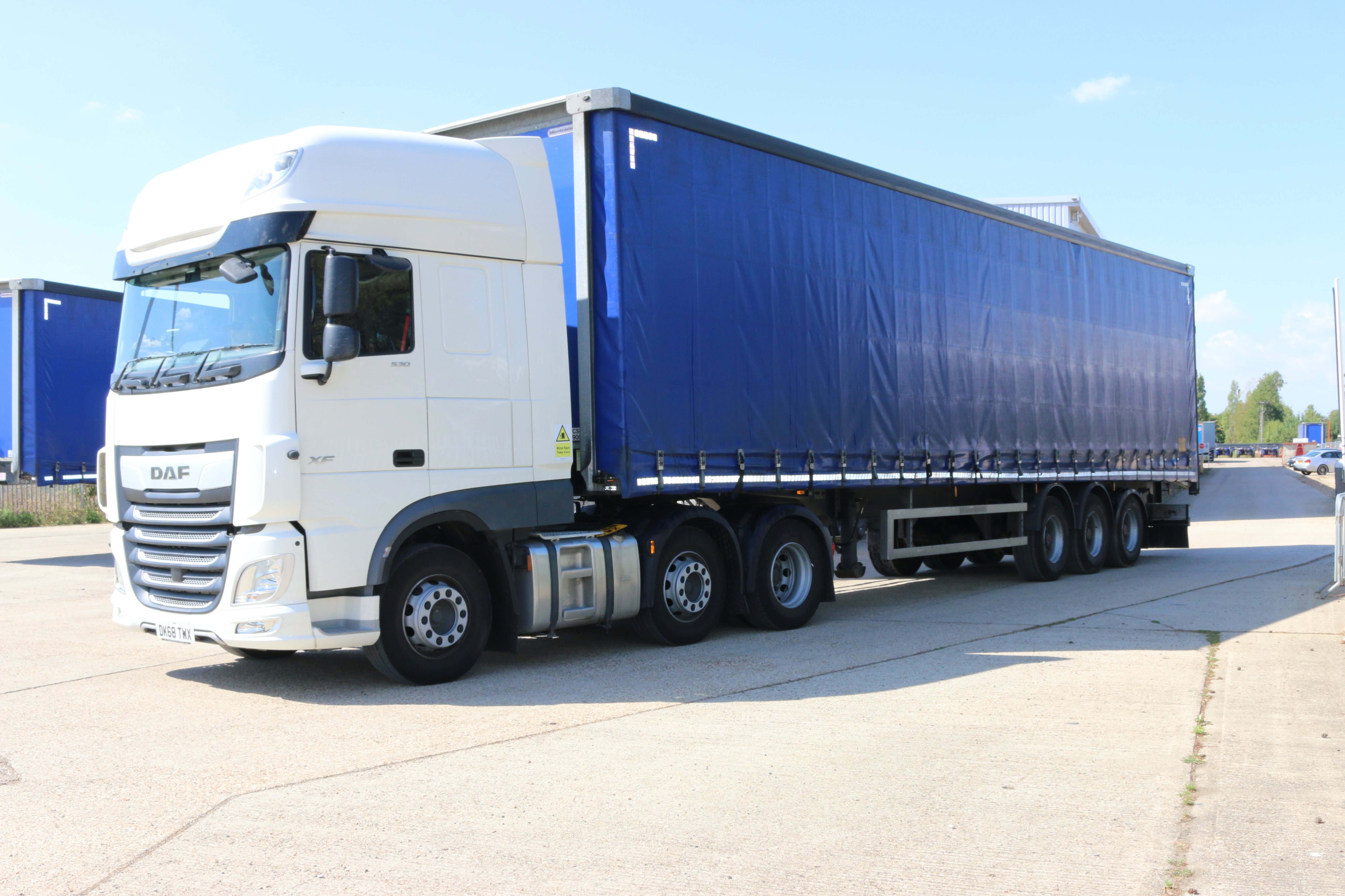 One of Aegg's new lorries from its fleet, with 4 stars ECO stars rating
