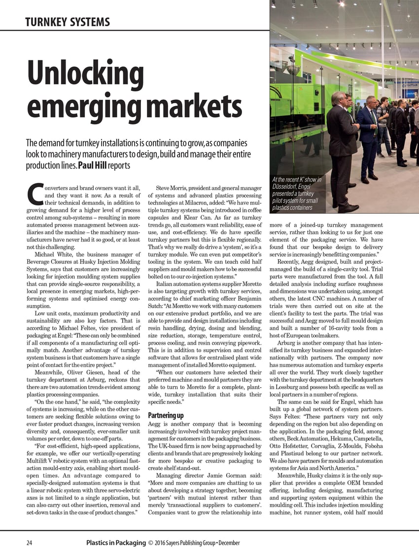 Plastics in packaging article Turnkey December 2016 1