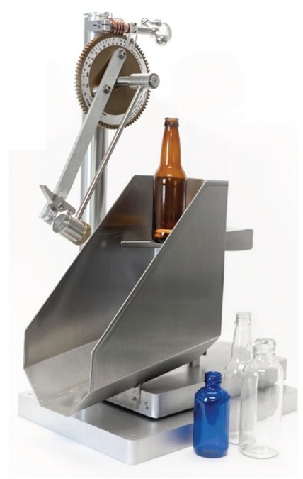 AGR pendulum impact tester for glass packaging