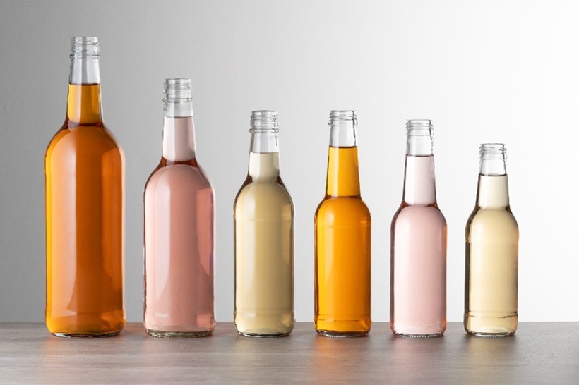 A selection of water and soft drinks bottles from Aegg Creative Packaging