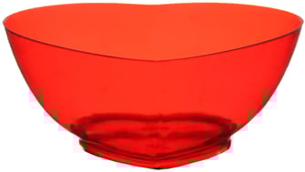 Aegg's read heart shape food pot B0107