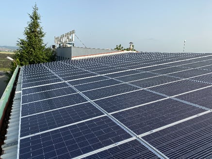 Solar panels have been installed at Termoplast 