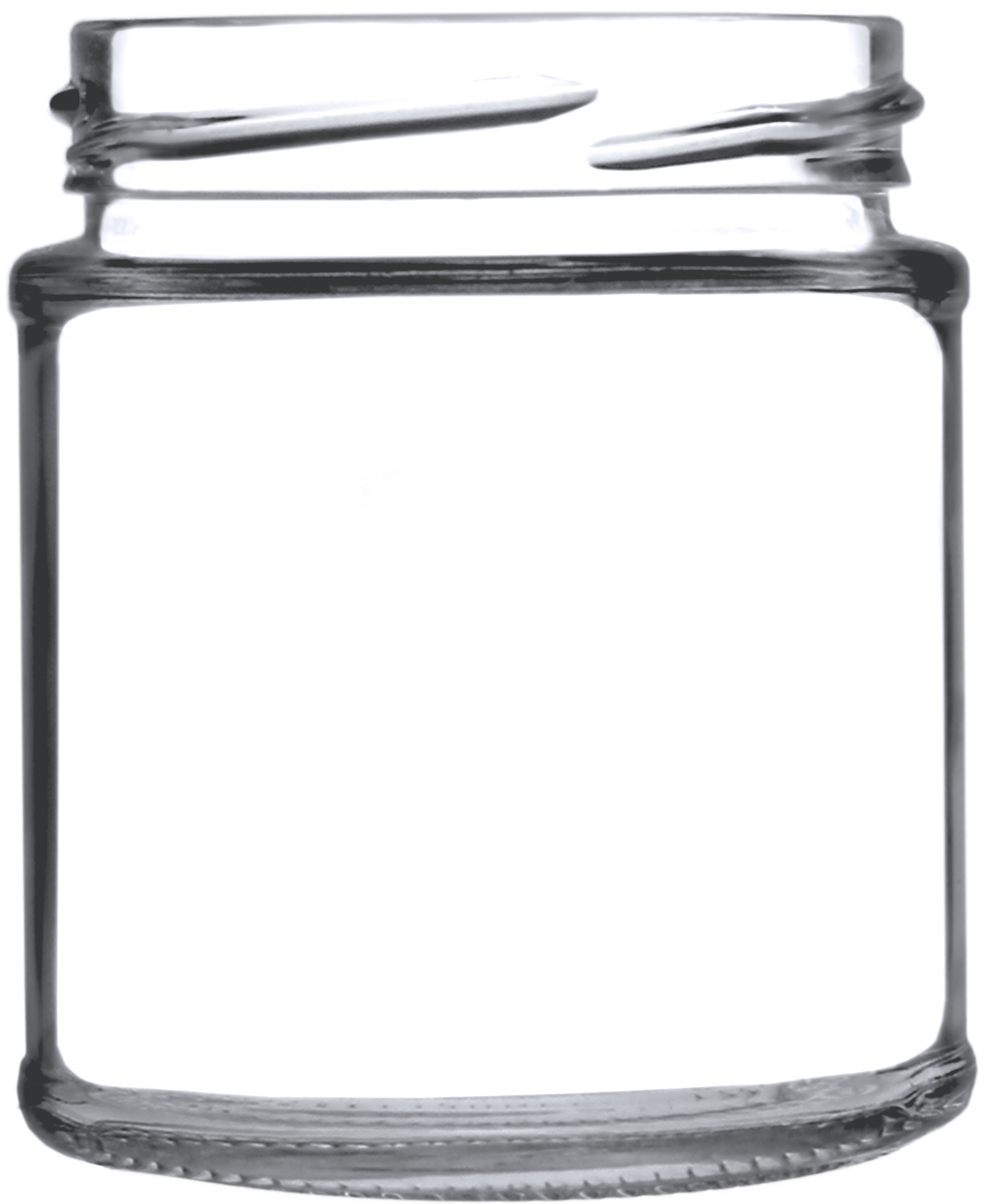 206ml Rd Glass Panelled Jar - Products | Aegg Creative Packaging